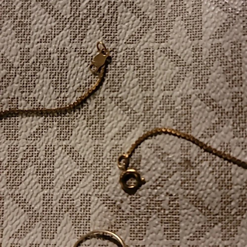 ✨ Vintage Gold & Opal Duo: 12k Necklace & 10k Ring Set! ✨ - Picture 5 of 12